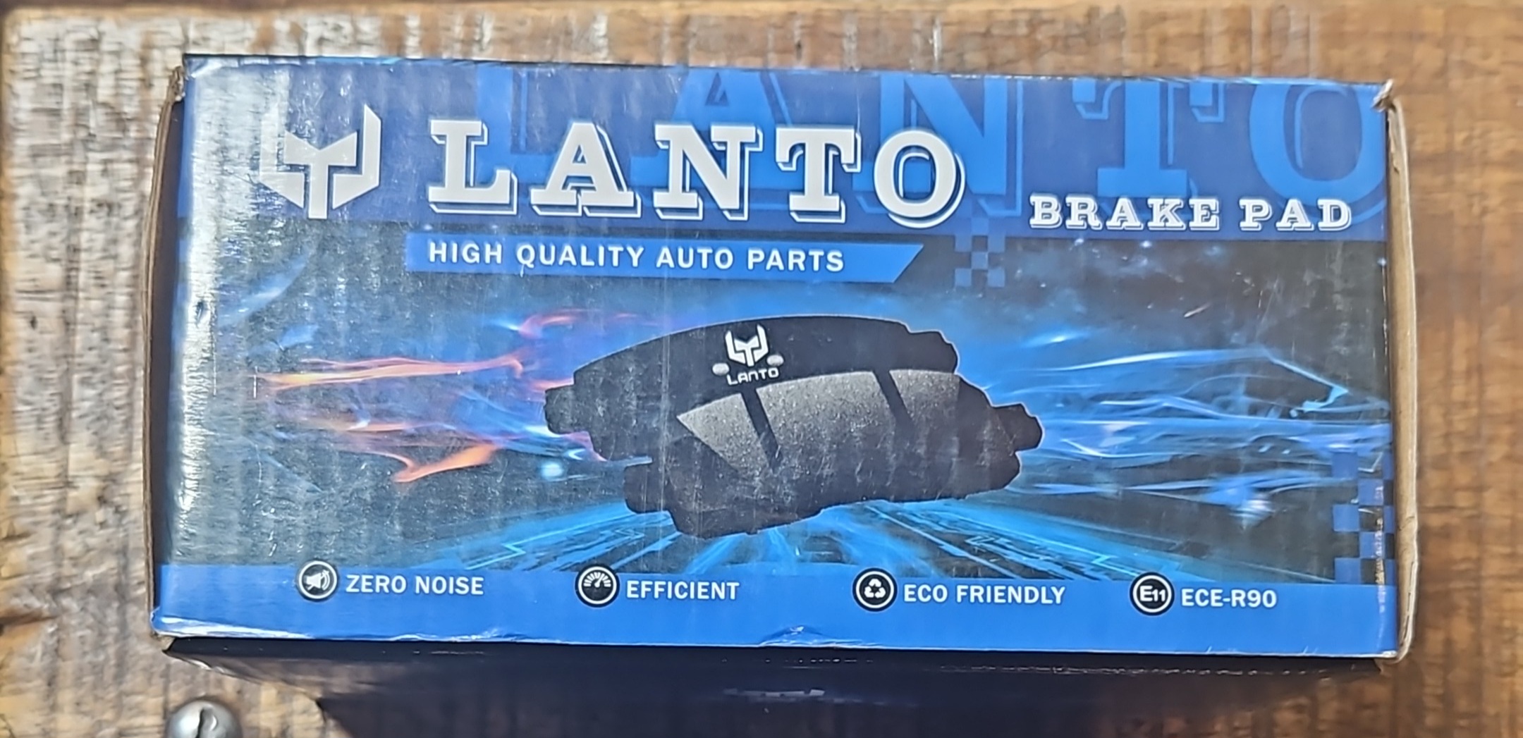 LANTO ECE-R90 Premium Rear Brake Pad Set